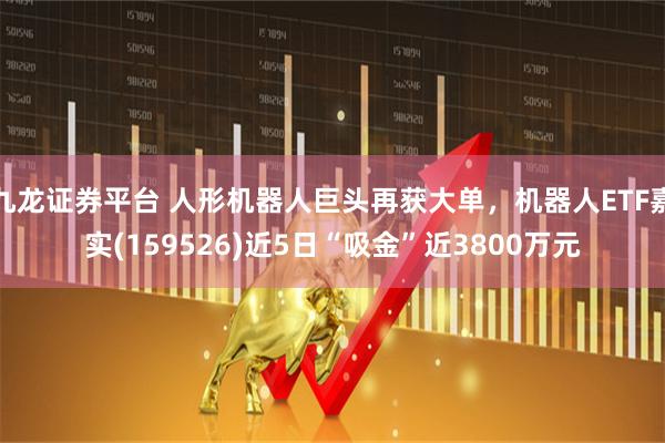 九龙证券平台 人形机器人巨头再获大单，机器人ETF嘉实(159526)近5日“吸金”近3800万元